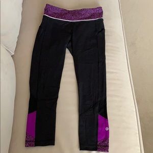 Size 4 Lululemon capris